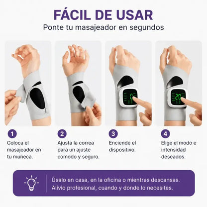 MASAJEADOR DE MUÑECA + ENVÍO GRATIS